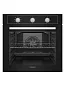 Встраиваемый духовой шкаф Delvento V6EB18000, 60 см, 82 л, XXL, 8 функций, Конвекция, Подсветка, черный