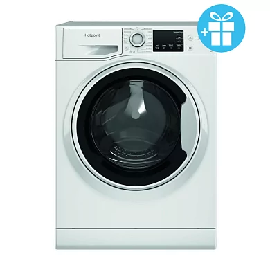 Узкая стиральная машина автомат HOTPOINT, 6 кг, обработка ПАРОМ, экспресс-стирка 30 мин, 1000 об/мин