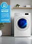 Стиральная машина Indesit (8кг), инверторный мотор, цифровой дисплей, 16 программ, функция Push&Go Steam