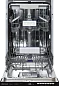 Встраиваемая посудомоечная машина Gressel UBB510 45 см