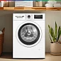 Стиральная машина Bosch WAN24200ME с загрузкой 8кг, инверторный двигатель, отсрочка запуска, дозагрузка белья, белая