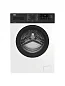 Стиральная машина Beko, загрузка 6 кг, 1000 об/мин, цвет белый, панель черная