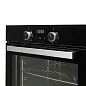 Встраиваемый электрический духовой шкаф CARINO CB6EB56016 60 см, 73л, конвекция, гриль, двойное стекло, черный