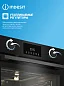 Духовой шкаф INDESIT 72 л, ширина 60 см, 12 режимов, 3D конвекция, двойной гриль, очистка паром