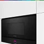 Встраиваемая микроволновая Bosch Serie 8 BFL7221B1 с объемом 21 литр, автоматическая разморозка, дисплей, черная