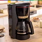 Электрическая капельная кофеварка Bosch TKA4M233, 1200Вт, черный цвет, 1,4л