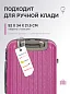 KfK-30-XS Чемодан пластиковый малиновый XS