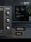 Духовка электрическая настольная CM3871 38 л, 1500 Вт, конвекция Air Fry, 5 режимов, двойное стекло, подсветка