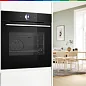 Духовой шкаф эектрический Bosch HBG7361B1 каталитическая очистка, доводчик двери, 3 стекла, сенсорное управление